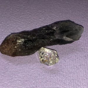 Super 7 & Herkimer Diamond set